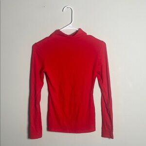 Mangopop Red Long Sleeve Tee
